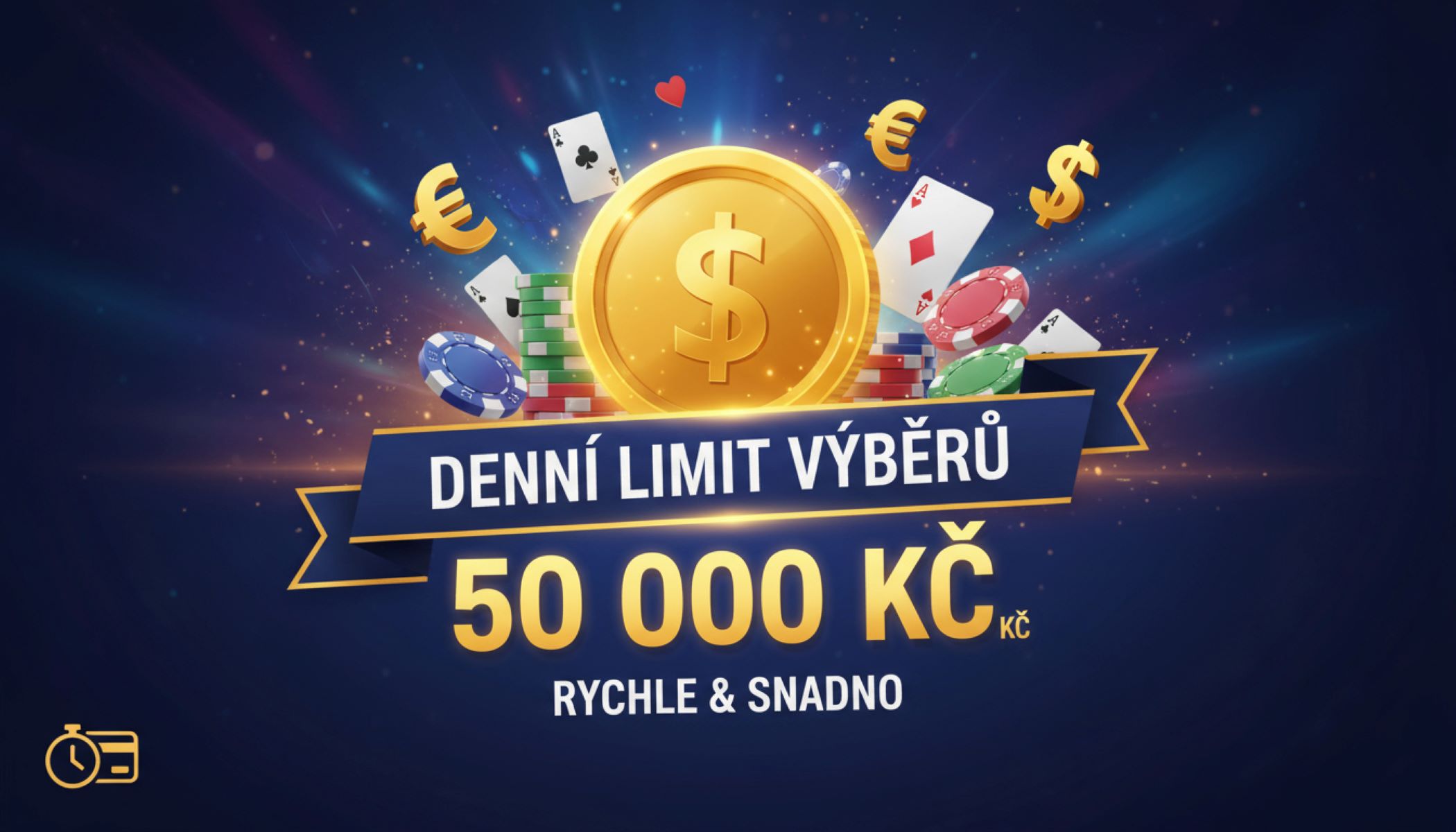 Limity výběrů v online kasinech